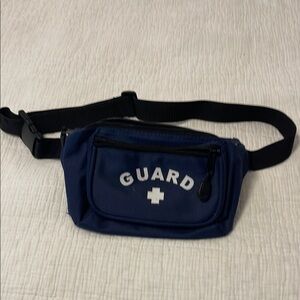 Lifeguard Blue Waist Bag